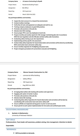 Riyadh, Job Seekers, HSE Officer