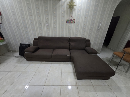 Mahooz, Furniture, BHD 90,  L SHAPED SOFA FOR SALE