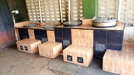Kampala, Construction, Modern Stoves In Busega