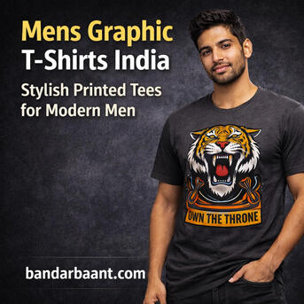 Mumbai, Fashion & Design, Buy Mens Graphic T-Shirts Online In India | Stylish Printed Tees