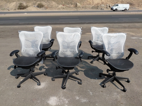 Jeddah, Furniture, SAR 1500,  Herman Miller Mirra Chairs