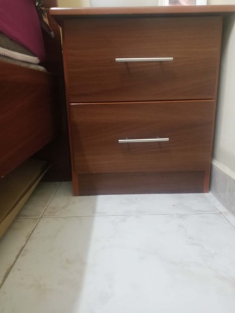 Jubail, Furniture, SAR 800,  I Want To Sell My 200*200 Bed Only, 6 Doors Wardrobe And 2 Side Tables