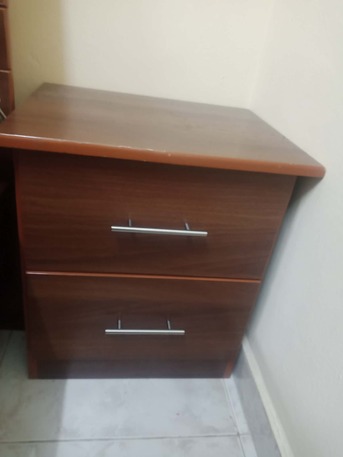 Jubail, Furniture, SAR 800,  I Want To Sell My 200*200 Bed Only, 6 Doors Wardrobe And 2 Side Tables