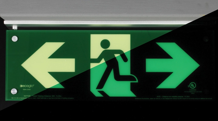 Toronto, Construction, High-Performance Emergency Exit Signs For Maximum Visibility, Safety Compliance