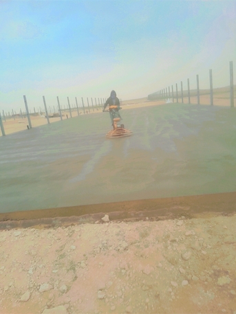 Riyadh, Construction, FLOOR CASTING DEPARTMENT PRINTED PIGMANT ALL KINDS OF CONCRET INSTALLATION OF ASPHALT EPOX