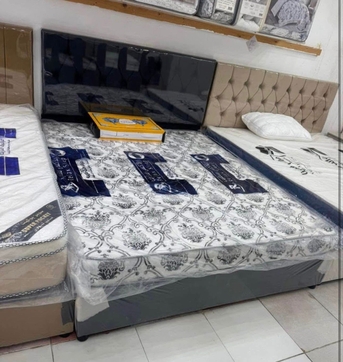 Jeddah, Furniture, SAR 2,  All Types Of Best Quality Double Bed 🛏️ With Mattress Available