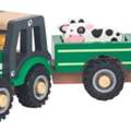 Wooden Toy Tractors For Little Farmers