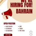 HIRING FOR BAHRAIN