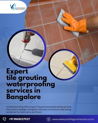 Bangalore, Construction, Expert Tile Grouting Waterproofing Services In Bangalore