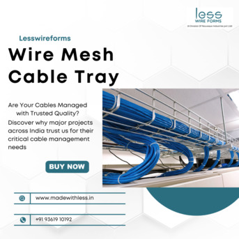 Coimbatore, Electronics, INR 300,  Cable Trays In TamilNadu - LessWireForm
