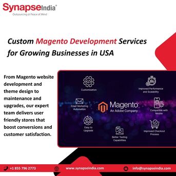 New York, Web Design & Development, Custom Magento Development Services For Growing Businesses In USA