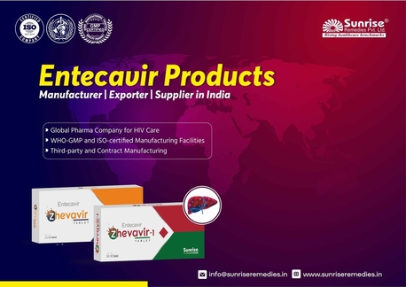 Ahmedabad, Business, Antiretroviral (ARV) Products Manufacturer, Exporter, And Supplier In India | Sunrise Reme