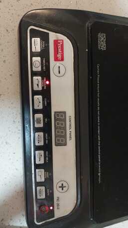 Riyadh, Appliances, SAR 100,  Induction Stove Cooktop Prestige PIC 20.0