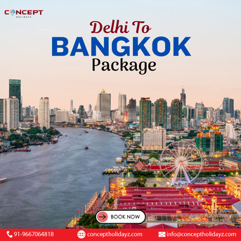 New Delhi, Travel, Delhi To Bangkok Package