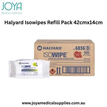 Sydney, Health & Beauty Items, Halyard Isowipes Refill Pack 42cmx14cm - Joya Medical Supplies | Australia