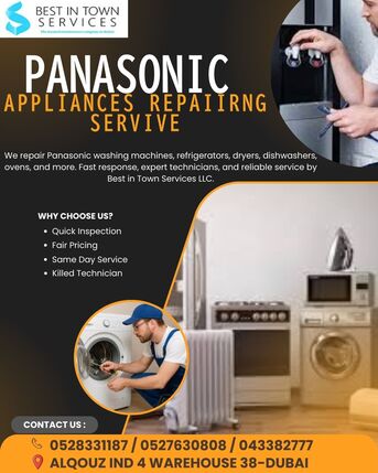 Dubai, Appliance Repair, PANASONIC APPLIANCE REPAIRING SERVICE DUBAI