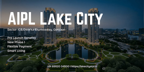 Gurgaon, Real Estate For Sale, Studio,  Aipl Lake City &ndash; Premium Living At Sector 103 Gurgaon