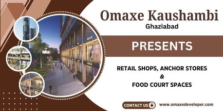 Lucknow, Shops, INR 10000000,  50 Sq. Meter,  Invest In Omaxe Kaushambi Ghaziabad - Retail & Food Court Spaces