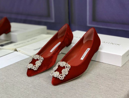 New York, Clothing & Accessories, USD 179,  Manolo Blahnik-Inspired Flats At BragMyShoe.com