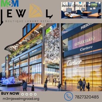 Gurgaon, Offices, M3M Jewel Mg Road Gurgaon Retail Shops &ndash; Smart Retail Investment