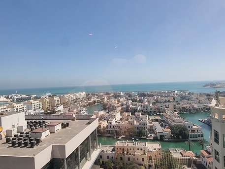 Amwaj Islands, Apartments/Houses, BHD 550/month,  Furnished,  3 BR,  170 Sq. Meter,  Sea View 3 BR FF Apartment In Amwaj Island