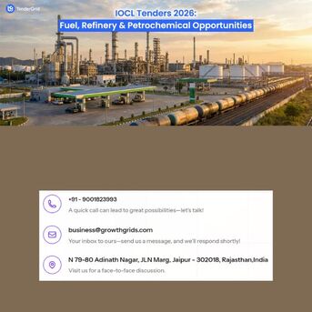 Jaipur, Business, IOCL Tenders 2026: Fuel, Refinery And Petrochemical Opportunities
