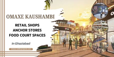 Lucknow, Shops, INR 10000000,  50 Sq. Meter,  Secure Retail Space In Omaxe Kaushambi Ghaziabad
