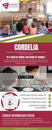 New York, Education, Cordelia &ndash; Modern Montessori School Management Platform