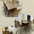 SAR 750,  6-Seater Dining Table Set For Sale Gently Used And In Excellent Condition.