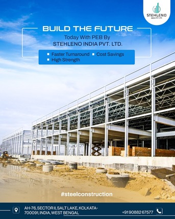 Kolkata, Real Estate For Sale, INR 1000000,  6 BR,  10000 Sq. Meter,  PEB BUILDING MANUFACTURING IN KOLKATA