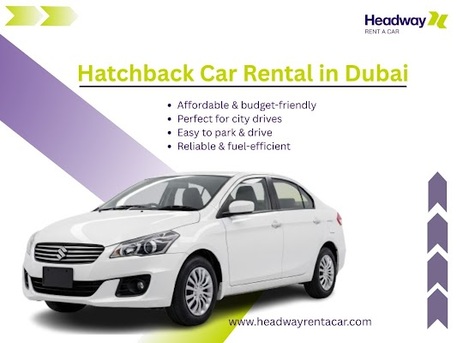 Dubai, Automotive, Monthly Hatchback Rental Dubai &ndash; Best Deals