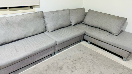 Madinat Al Ummal, Furniture, SAR 1500,  Corner Sofa, Dining Table And Chairs, Bed, Drower  ، طاولة طعام ، سرير مع مرتبة، دول