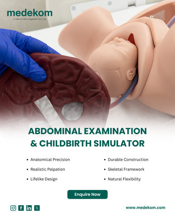 Mumbai, Heavy Equipment, Abdominal Examination Simulator For Medical Training | Medekom