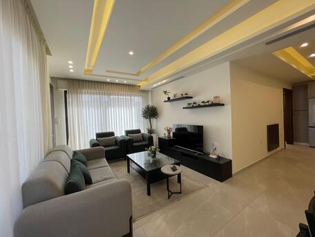 Abdoun, Apartments/Houses, JOD 14000/year,  Furnished,  2 BR,  90 Sq. Meter,  Ground Floor Apartment For Rent In Abdoun