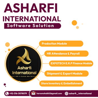 Islamabad, ERP, Asharfi International &ndash; Smart Business Software Solutions