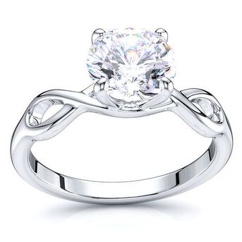 New York, Jewelry, USD 773,  New York Infinity Solitaire Engagement Ring