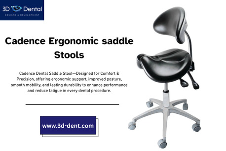 New York, Dental, Cadence Dental Saddle Stool &ndash; Advanced Ergonomic Seating For Dental Professionals