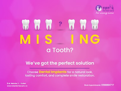 Al Nahda, Dental, Pediatric Dentistry Services At Total Dental Care Al Nahda Dubai