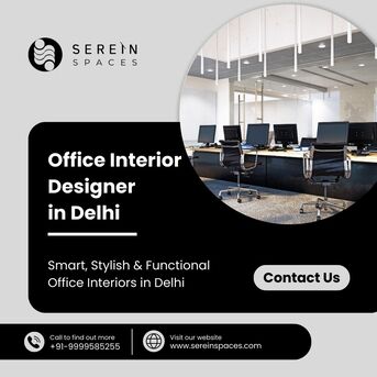 New Delhi, Interior Design, Best Office Interior Designer In Delhi For Smart Workspaces