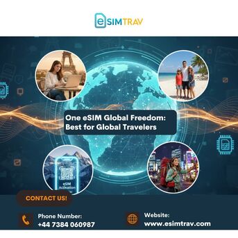 London, Travel, Global ESIM For Travel | One ESIM Global Freedom With ESIMTRAV