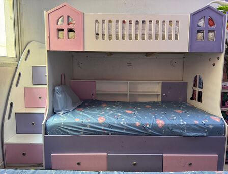 Al Sulaymaniyyah, Furniture, SAR 800,  Bunk Bed With Mattress For Sale