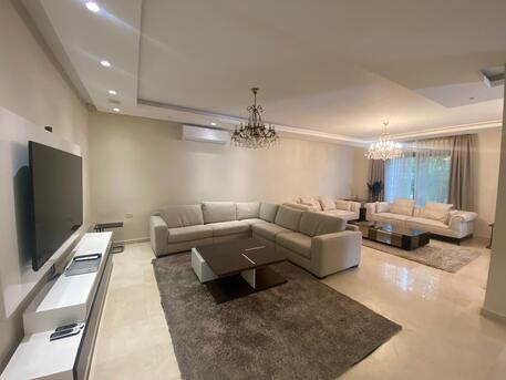 Amman, Apartments/Houses, JOD 22000/year,  Furnished,  3 BR,  255 Sq. Meter,  Ground Floor Apartment For Rent \\ Um Uthaina