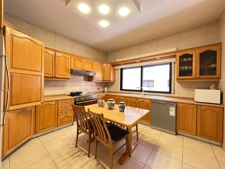 Abdoun, Apartments/Houses, JOD 17000/year,  Furnished,  3 BR,  190 Sq. Meter,  Ground Floor Apartment For Rent In Abdoun