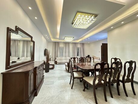 Abdoun, Apartments/Houses, JOD 17000/year,  Furnished,  3 BR,  190 Sq. Meter,  Ground Floor Apartment For Rent In Abdoun