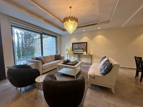 Abdoun, Apartments/Houses, JOD 22000/year,  Furnished,  3 BR,  180 Sq. Meter,  Ground Floor Apartment For Rent In Abdoun