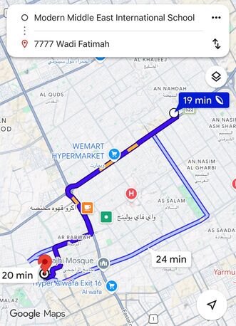 Riyadh, Pick Up & Drop Off, Require Pick-up And Drop Of My Son From Malaz To Modern Middle East International School