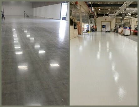 Manama, Construction, Epoxy Floor Coating Works ( Garages - External Areas - Kitchen - Offices  )
