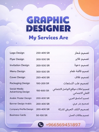 Riyadh, Job Seekers, Graphics Designer