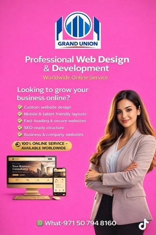 Dubai, Web Design & Development, Website Development Companies In UAE - Grand Union Web Solutions