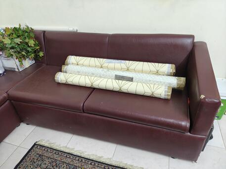 Azizia, Furniture, SAR 300350,  7 Seater Sofa  & Sofa Cum-Bed For Sale Urgently